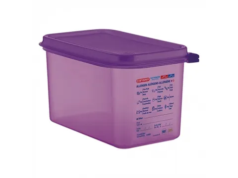 Araven Voedseldoos 4.3 liter 1/4 GN 150mm 325x176mm Paars