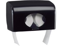 Aquarius 7191 Duo toiletpapier dispenser traditioneel zwart