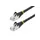 CAT6a Ethernet Kabel 10 Meter Zwart LSZH