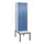 locker voor scheiding van kleding,HxBxD 2120x600x815mm,2vak