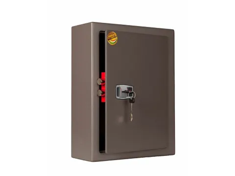 Sleutelkluis Technomax CK 120 dubbelbaard sleutelslot donkergrijs