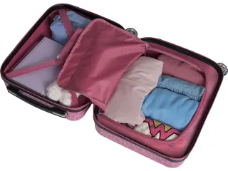 Koffer Beckmann kind 22L Furry pink - 7