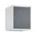 opzetkast,v. locker,1vak.,vak B 400mm,HxBxD 500x400x500mm,vleugeldeur