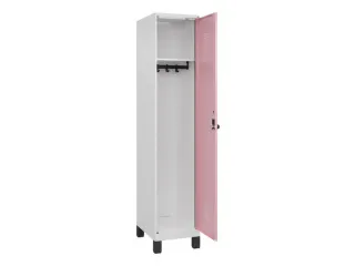 locker,HxBxD 1950x400x500mm,1vak,vak B 400mm,draaigrendel,voeten - 2