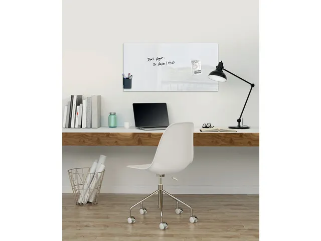 Support stylo S Sigel pour tableau en verre 75x94x51mm anthracite