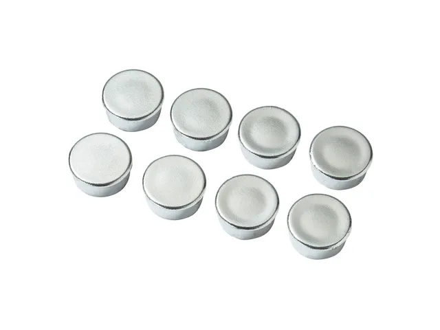Magneten Millex 15mm chroom set a 8 st.