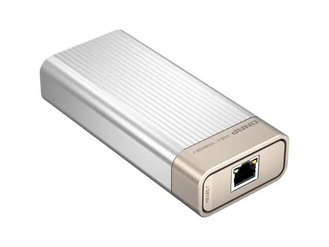 QNAP USB 4 Type-C to 1 x 10GBASE-T Network Ad, Bedraad, USB Type-C, Et