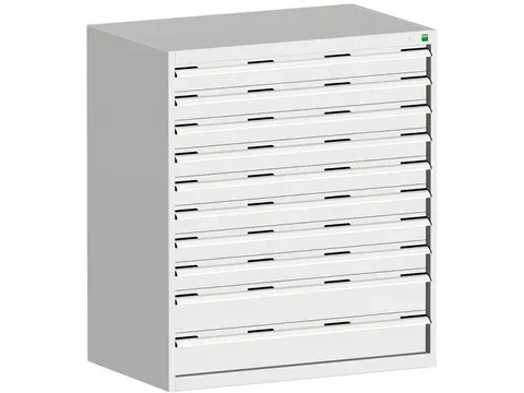 ladekast HxBxD 1200x1050x750mm 10laden RAL7035