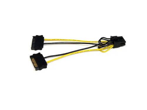 15cm SATA Voeding naar 8-pins PCI Express Videokaart Voeding Verloopka
