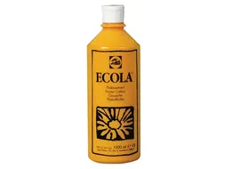 Plakkaatverf Ecola Flacon van 1.000 ml Geel