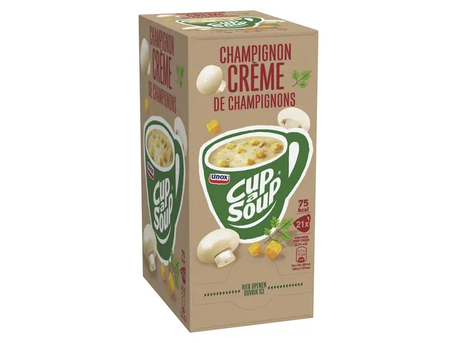 Cup-a-Soup Unox Champignons crème 21x 175ml