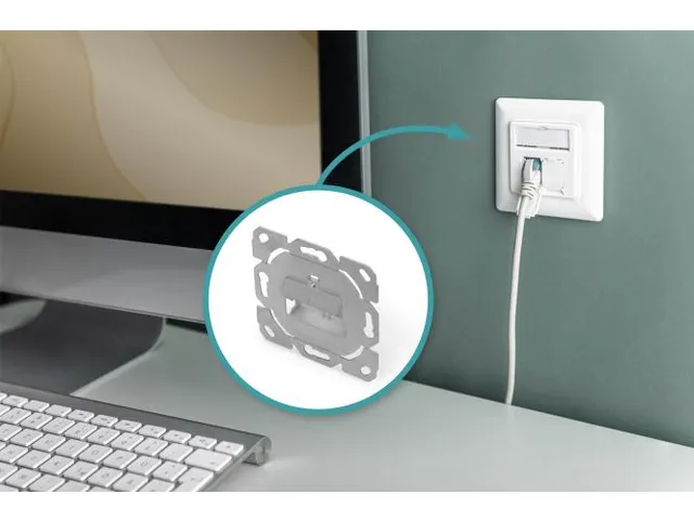 Frontpaneel en Montageframe Voor Multimedia-/Keystonemodules