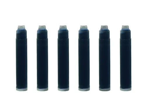 Inktpatroon Waterman kort Florida blauw 6 stuks