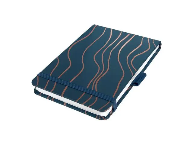 Bloc-notes Jolie Beauty A6 NAVY MERINGUE blanc 158pag 100gr HC
