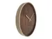 Wandklok NeXtime Oslo Large 50 cm bruin