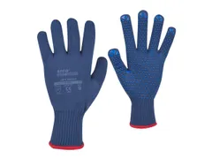 Werkhandschoen Arco Essentials Dotted PVC maat 7