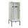 locker met bank,voor scheiding van kleding,HxBxD 2120x800x815mm,2vak