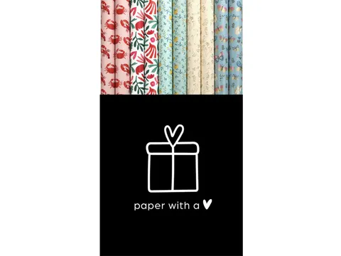 Rotolux Inpakpapier Lovely nature 200x70cm assorti