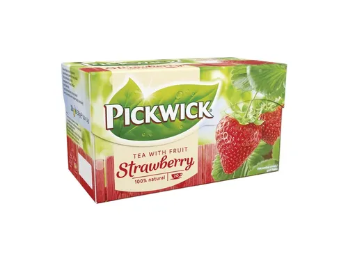 Thee Pickwick aardbei 20x1.5gr