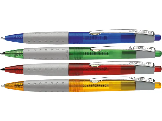 Stylo à bille Schneider Loox softgrip assorti