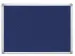 Textielbord Met Aluminium Frame 90x60Cm Blauw Vilt