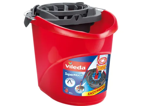 Vileda Super Mocio wismop Emmer met pers 10 liter