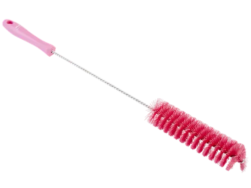 Hygiene 5378-1 pijpenborstel roze harde vezels, Ã¸40x510mm /15