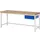 werkbank,RAL 7035/RAL 5010,HxBxD 840-1040x2000x700mm,beukblad