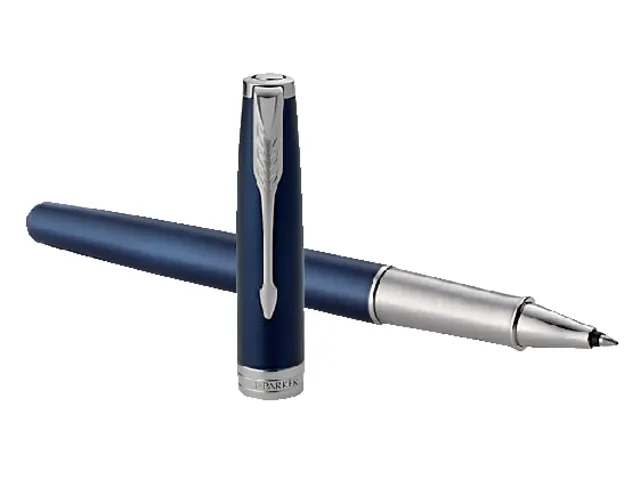 Rollerpen Parker Sonnet Blue Lacquer CT Finish Fijn