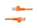 0,5 m Cat5e patchkabel met snagless RJ45 connectors oranje