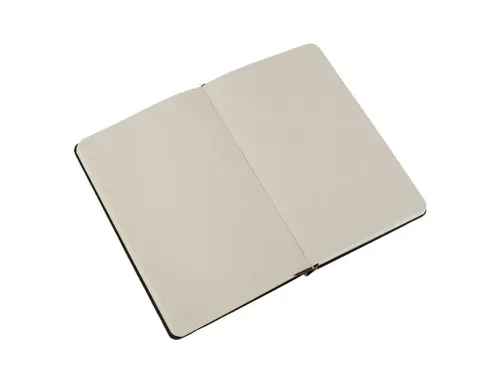 Notitieboek Moleskine pocket 90x140mm blanco hard cover zwart