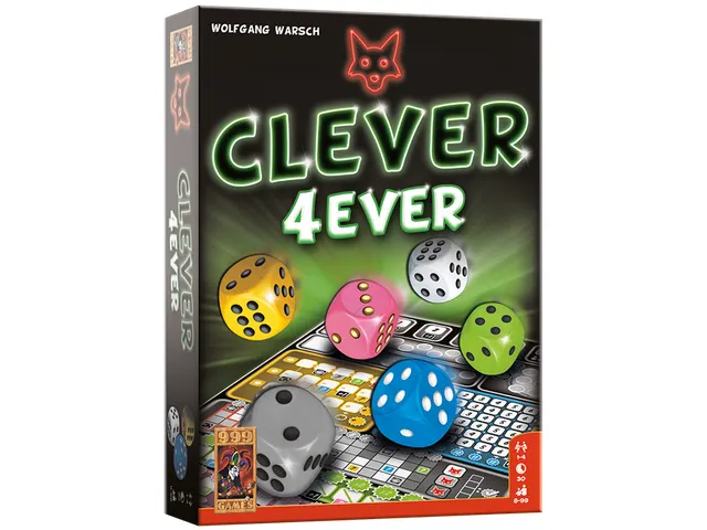 999Games Dobbelspel Clever 4 Ever 8+