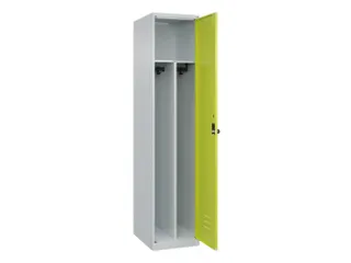 locker voor scheiding van kleding,HxBxD 1850x400x500mm,1vak - 1