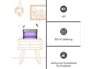 Elektrische Insectenverdelger - 2x10W - 6
