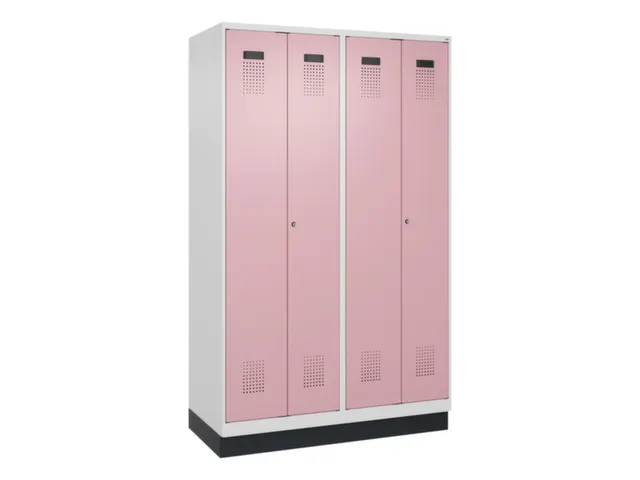 locker voor scheiding van kleding,HxBxD 1950x1200x500mm,4vak