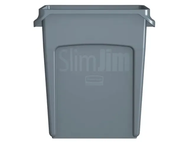 Rubbermaid Afvalcontainer Slim Jim 60 Liter Grijs