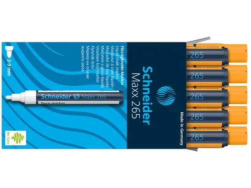 Krijtmarker Schneider Maxx 265 oranje