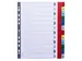 Tabbladen Polypropyleen A4+ 0.12mm 1-12 Bedrukte Tabs 12-Delig