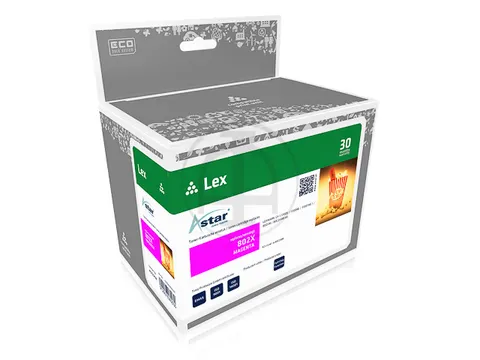 AS12208 Astar Lexmark 80C2XM0 CX toner magenta rebuilt 4000pagina's ch