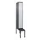 locker met bank,HxBxD 2120x300x815mm,1vak,vak B 300mm,cil.-slot