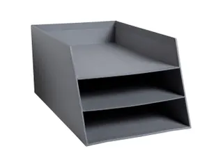 Kartonnen postmand met 3 niveaus - 17