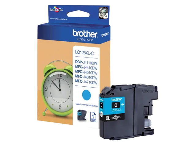 Inktcartridge Brother LC-125XLC blauw HC