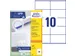 Etiquette Avery Zweckform 3425 105x57mm blanc 1000 pièces