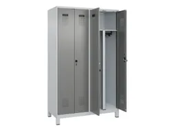 PBM-locker,HxBxD 1950x1200x500mm,4vak,vak B 300mm,draaigrendel