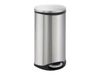 Pedaalemmer Shell Bin 30 Liter Mat RVS - 1