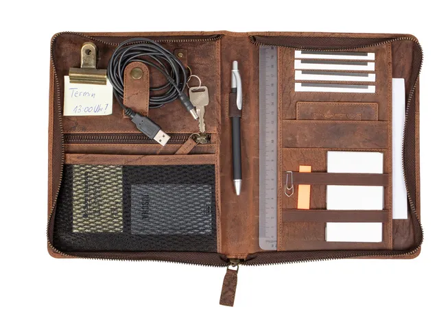 Organiser Pride and Soul A5 WICK . Bruin leer.