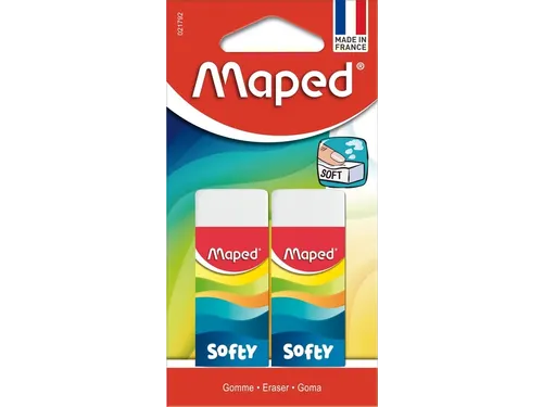 Gum Maped Softy blister à 2 stuks