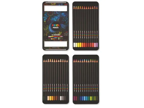 Kleurpotloden, doos met 36 stuks