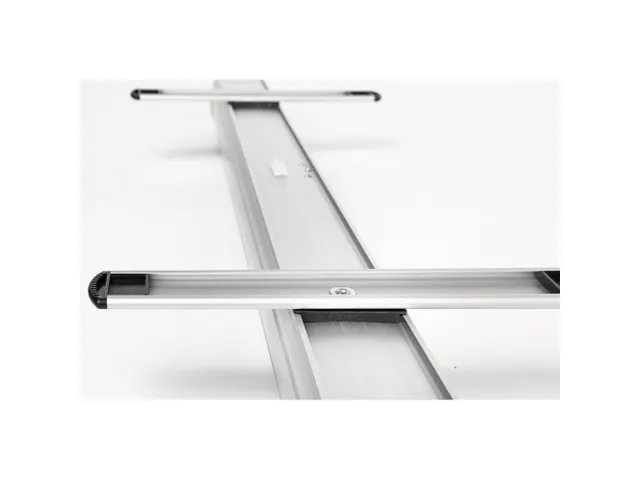 Roll-Banner Budget 85 Compleet Franse Print Se désinfecter Wit