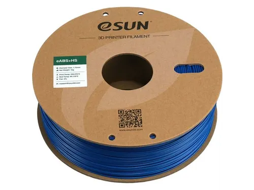 eSUN 3D printer Filament eABS+HS High Speed 1,75mm Blauw 1kg